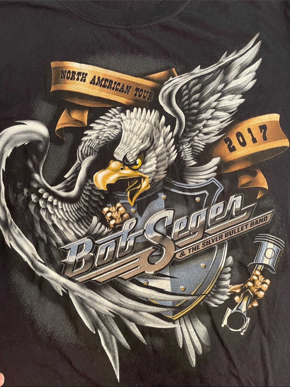 Black 2017 Tour Graphic Short Sleeve Tee